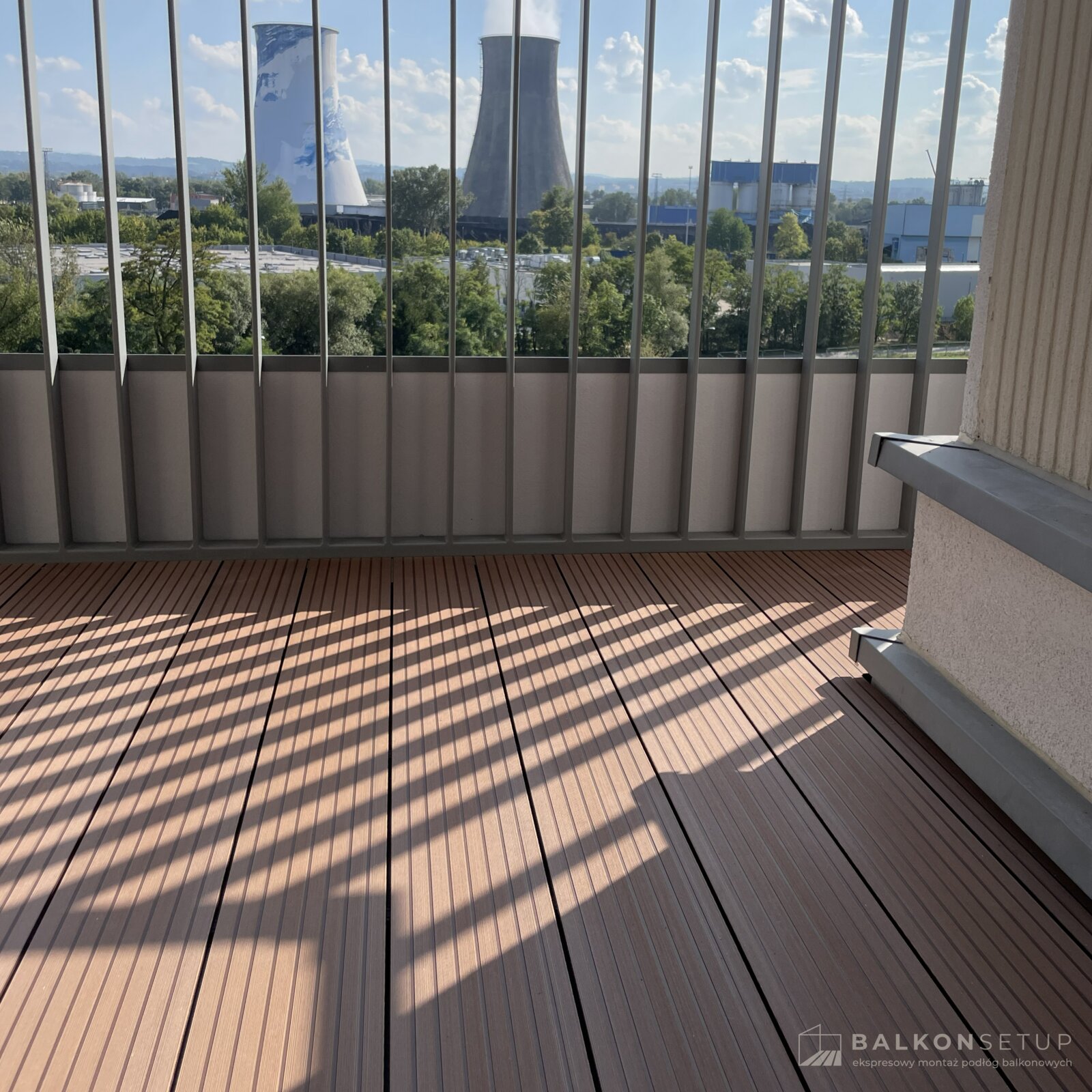 Balkon na Centralna Vita - perspektywa_kominy
