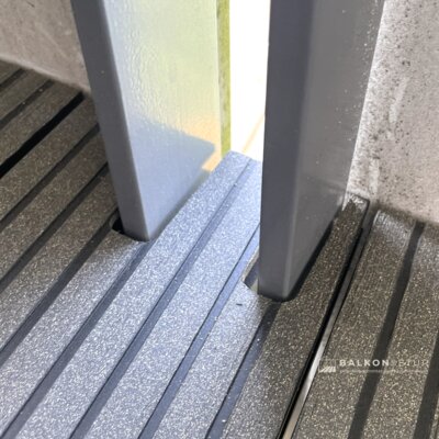 Zwężany balkon przy Sołtysowskiej